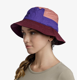 BUFF® Sun Bucket Hat HAK PURPLE L/XL - Zonnehoed -Zonbescherming