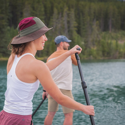 BUFF® Sun Bucket Hat HAK KHAKI S/M - Zonnehoed - Zonbescherming