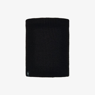 BUFF® Knitted & Fleece Neckwarmer LAN BLACK - Nekwarmer - Kids