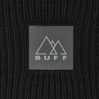 BUFF® Crossknit Beanie SOLID BLACK - Muts