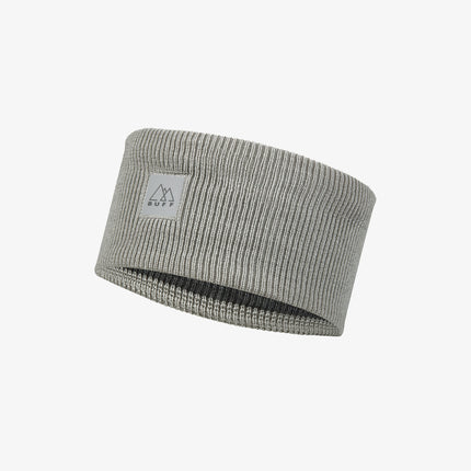 BUFF® CrossKnit Headband SOLID LIGHT GREY - Hoofdband