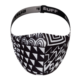 BUFF® Child Face Mask Bawe Black - Mondmasker