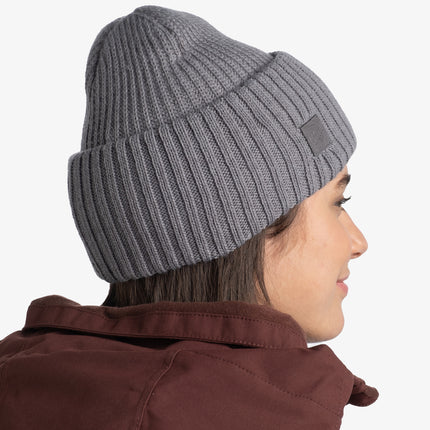 BUFF® Knitted Hat RUTGER GREY HEATHER - Muts