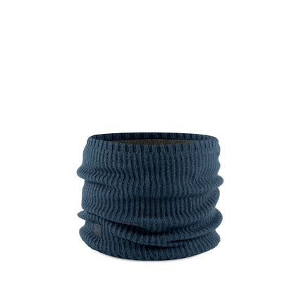 BUFF® Knitted & Fleece Neckwarmer RUTGER STEEL BLUE - Nekwarmer