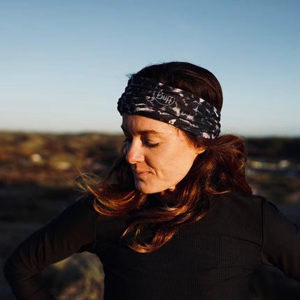 BUFF® Coolnet UV® Wide Headband JILL HOLTERMAN COLLECTION - Hoofdband