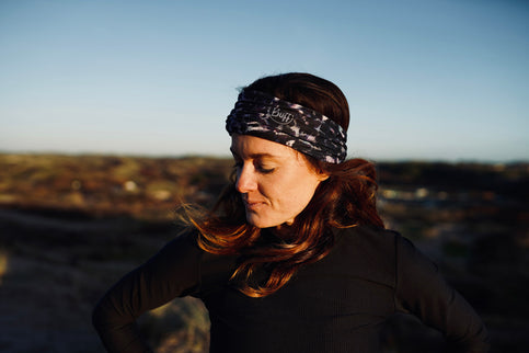 BUFF® Coolnet UV® Wide Headband JILL HOLTERMAN COLLECTION - Hoofdband