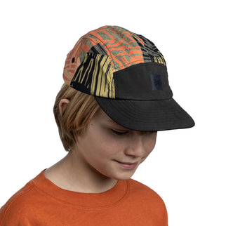 BUFF® 5 Panel Go Cap NORU BLACK - Pet - Zonbescherming - Kids