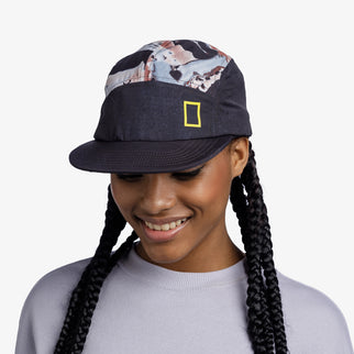 BUFF® 5 Panel Explore Cap REIGE BLACK - Pet - Zonbescherming