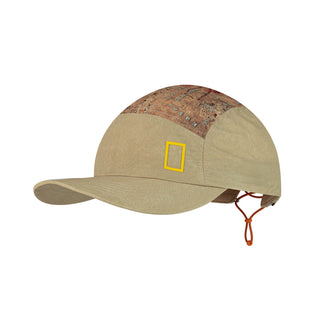 BUFF® 5 Panel Explore Cap GEOS BRINDLE - Pet - Zonbescherming