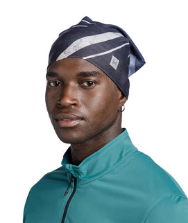 BUFF® CoolNet UV Underhelmet Headband LENIR NIGHT BLUE - Hoofdband