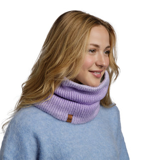 BUFF® Knitted & Fleece Neckwarmer MARIN LAVENDER - Nekwarmer