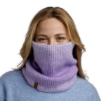 BUFF® Knitted & Fleece Neckwarmer MARIN LAVENDER - Nekwarmer