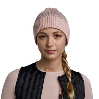 BUFF® Merino Summit Beanie SOLID PALE PINK - Muts