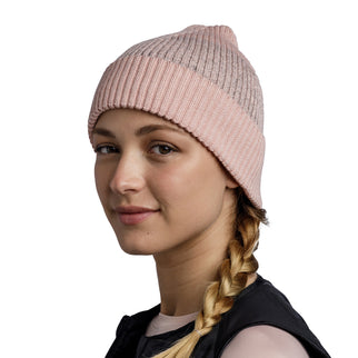 BUFF® Merino Summit Beanie SOLID PALE PINK - Muts