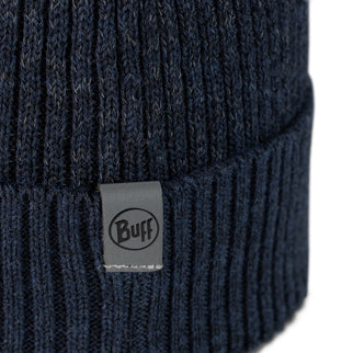 Buff® & Bike Merino Summit Beanie SOLID NIGHT BLUE - Muts