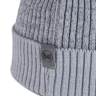 Buff® & Bike Merino Summit Beanie SOLID LIGHT GREY - Muts