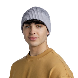 Buff® & Bike Merino Summit Beanie SOLID LIGHT GREY - Muts