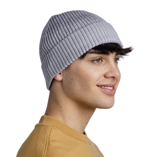 Buff® & Bike Merino Summit Beanie SOLID LIGHT GREY - Muts