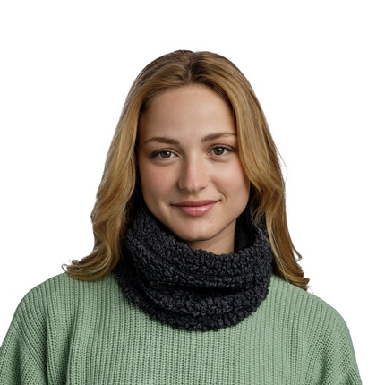 BUFF® Swicht Polar Neckwarmer SOLID BLACK - Nekwarmer