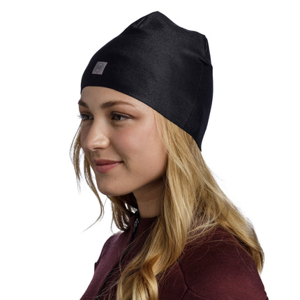 BUFF® Bike Thermonet Beanie SOLID BLACK - Muts