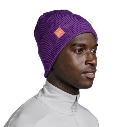 BUFF® Crossknit Beanie PURPLE - Muts