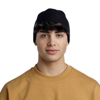 BUFF® Crossknit Beanie SOLID BLACK - Muts