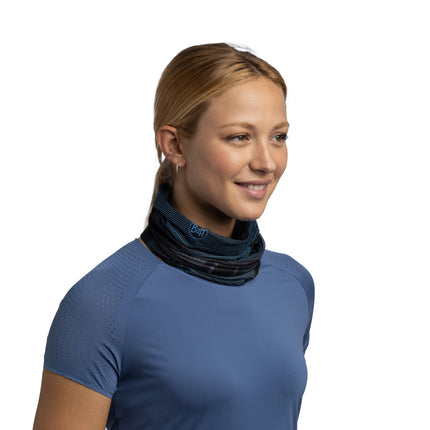 BUFF® Coolnet UV MALC NIGHT BLUE - Nekwarmer