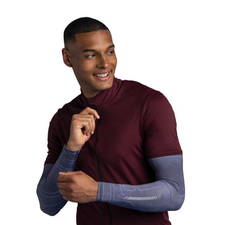 BUFF® Arm Sleeves NEXS BLUE S - Armwarmer - Zonbescherming