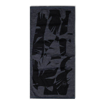 BUFF© Merino Lightweight Prints RYCAL GRAPHITE - Nekwarmer