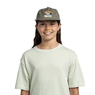 BUFF® Snapback Cap SOLID KHAKI - Pet - Kids