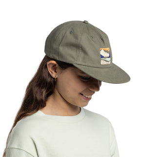 BUFF® Snapback Cap SOLID KHAKI - Pet - Kids