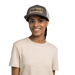 BUFF® Explore Trucker Cap LAKE RIVER KHAKI L/XL - Pet