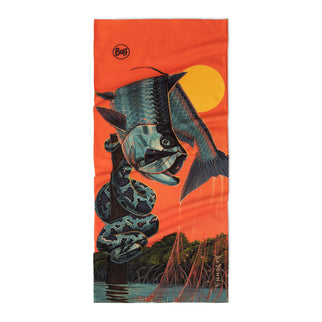 BUFF® Angler CoolNet UV® KING PYTHON - Nekwarmer
