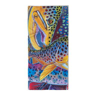 BUFF® Angler CoolNet UV® TROUT CONFETTI - Nekwarmer