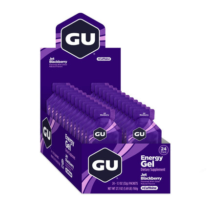 GU Gel Jet Blackberry (Per 24 in doos)