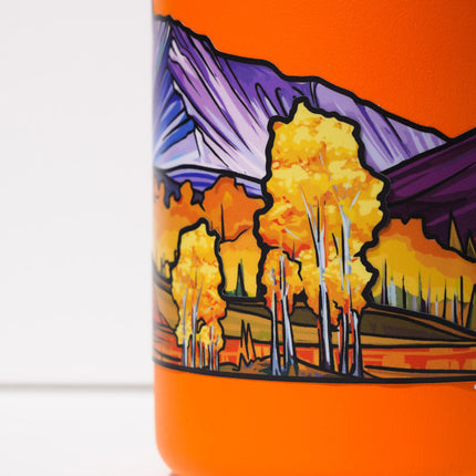 Hydrascape - Flatirons & Longs Peak - Outdoor Sticker