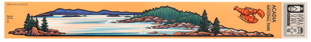 Hydrascape - Acadia National Park - Outdoor Sticker