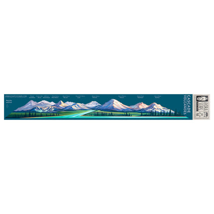 Hydrascape - Cascade Volcanoes - Outdoor Sticker