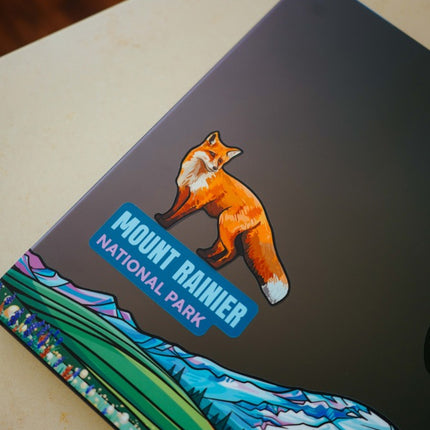 Hydrascape - Mount Rainier National Park - Outdoor Sticker