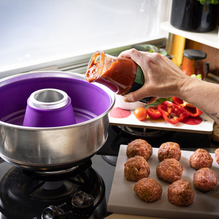 Omnia Silicone Mould Maxi 3L - Purple