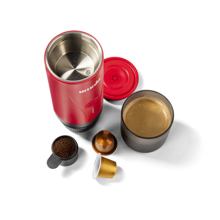 Omnia Espresso On The Go Rood
