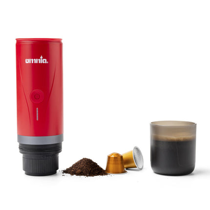 Omnia Espresso On The Go Rood