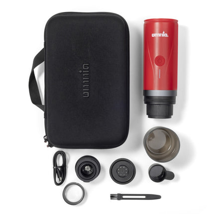 Omnia Espresso On The Go Rood