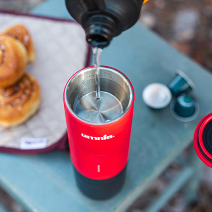 Omnia Espresso On The Go Rood