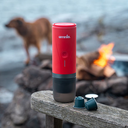 Omnia Espresso On The Go Rood