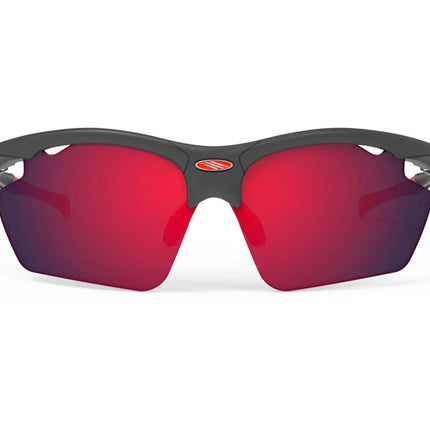 Rudy Project Agon  - Multilaser Red - Graphite - Bril