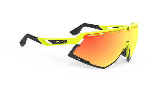 Rudy Project Defender - Multilaser Orange - Yellow Fluo Gloss / Bumpers Black - Bril