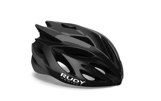 Rudy Project Helm Rush  Black - Titanium (Shiny) - Visor - Free Pads Included  - S 51-55 - Helm