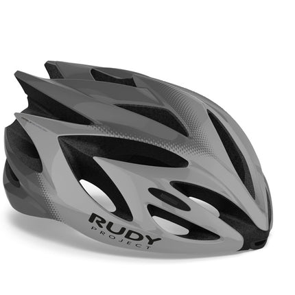 Rudy Project Helm Rush  Grey - Titanium (Shiny) - Visor - Free Pads Included  - S 51-55 - Helm