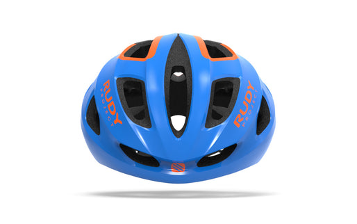 Rudy Project Helm Strym Blue - Orange (Shiny) - Free pads +bug stop - S-M 55-58 - Helm